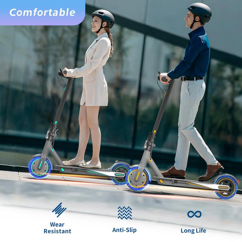Adult Electric Scooter V8 Powerful 350W,Max 15/18 Miles,8.5'' Honeycomb Tire 3 Speed Gear 36V 10.5AH Battery